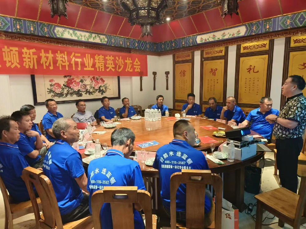 蓝顿新材料行业精英沙龙会